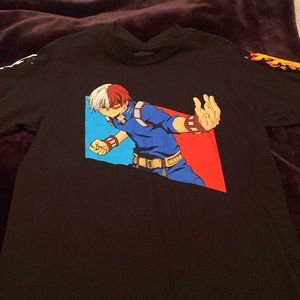 My Hero Academia Black Medium TShirt